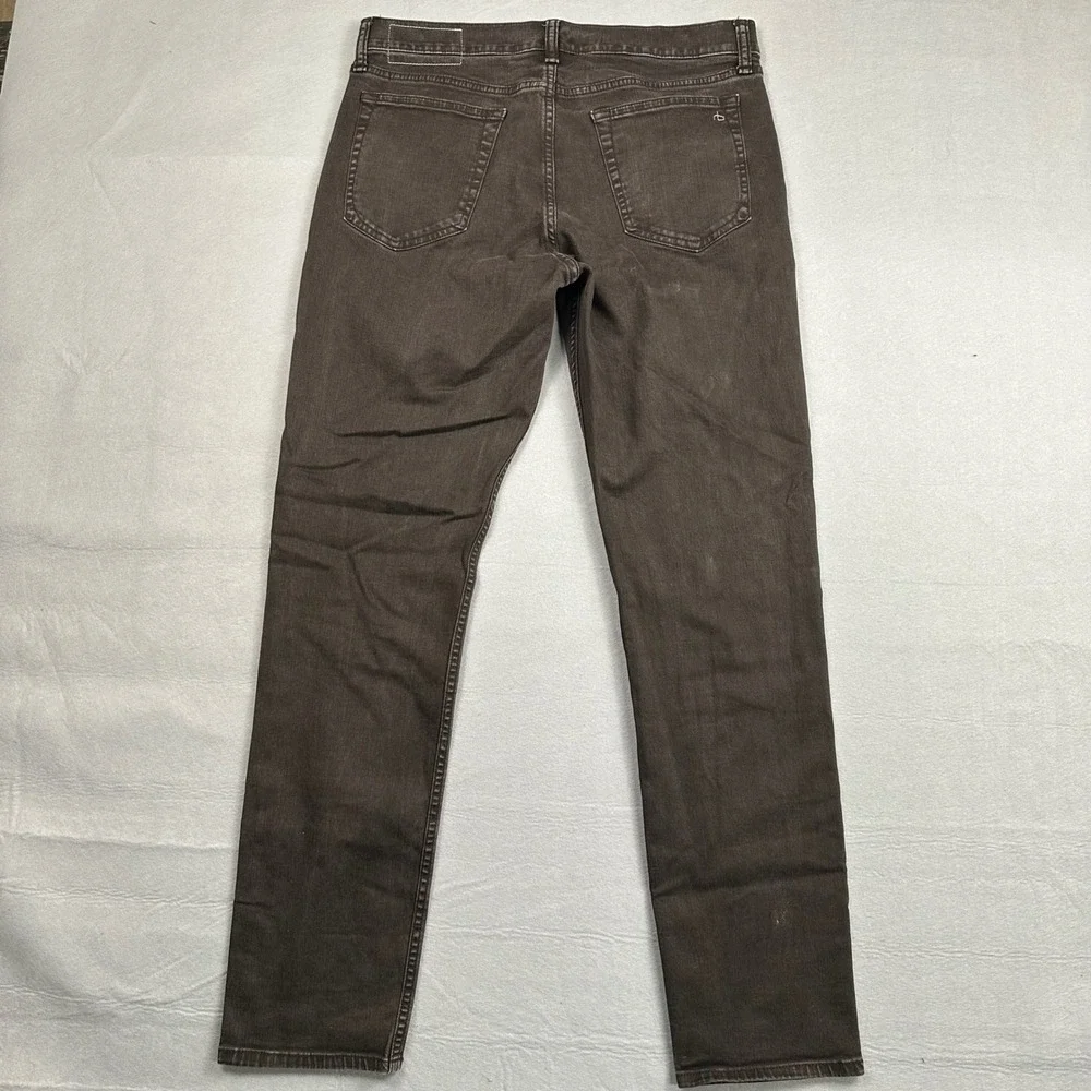 Rag & Bone Fit 2 Slim Jeans Mens 32x32 Toffee Brown MED23F1223L6TO Denim Pants